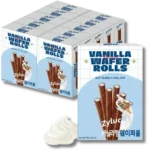 Vanilla Wafer Rolls