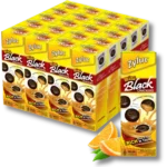 Mini Black Crackers – Orange Flavored